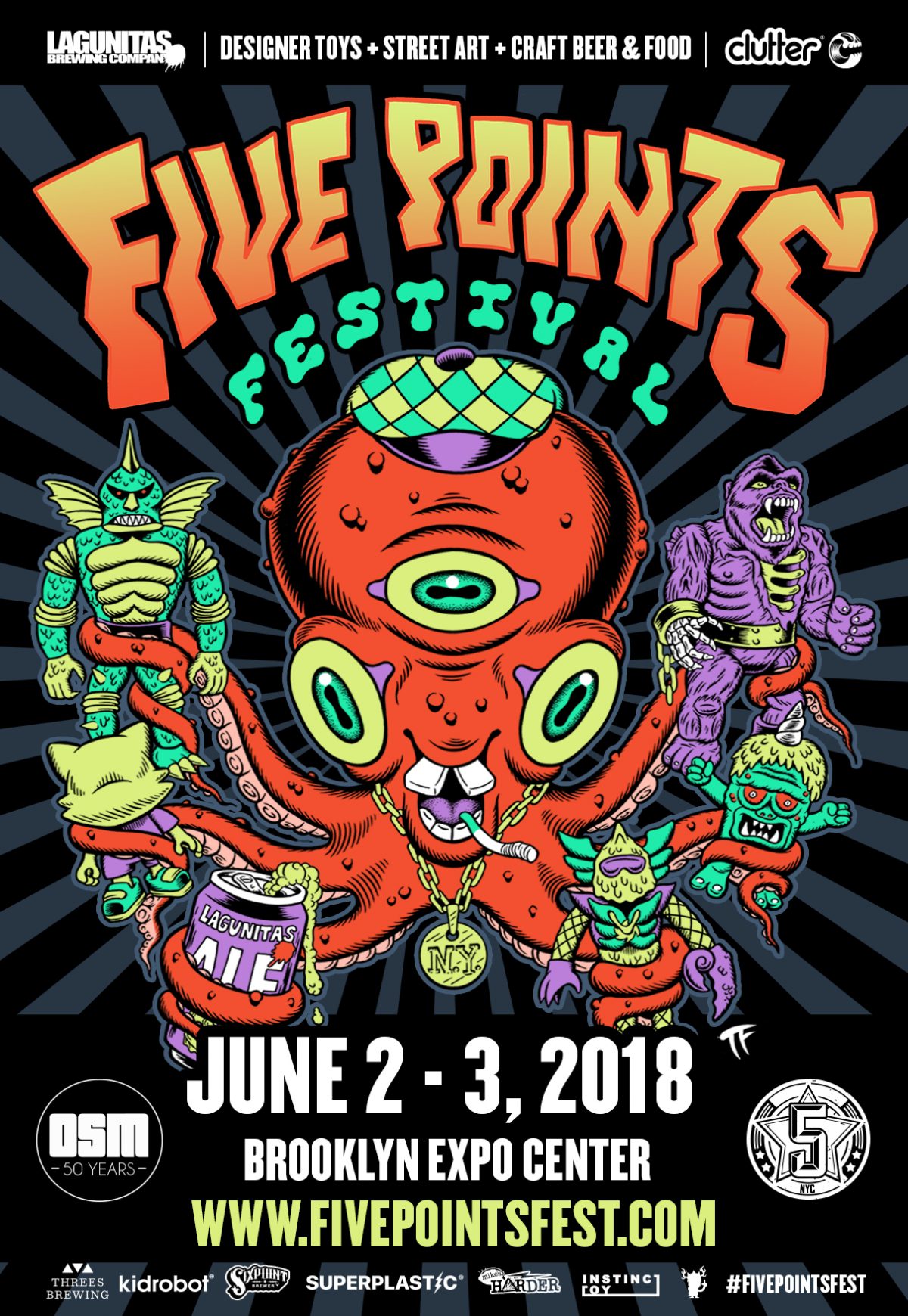 Official Five Points Festival Poster Revealed! Five Points Fest