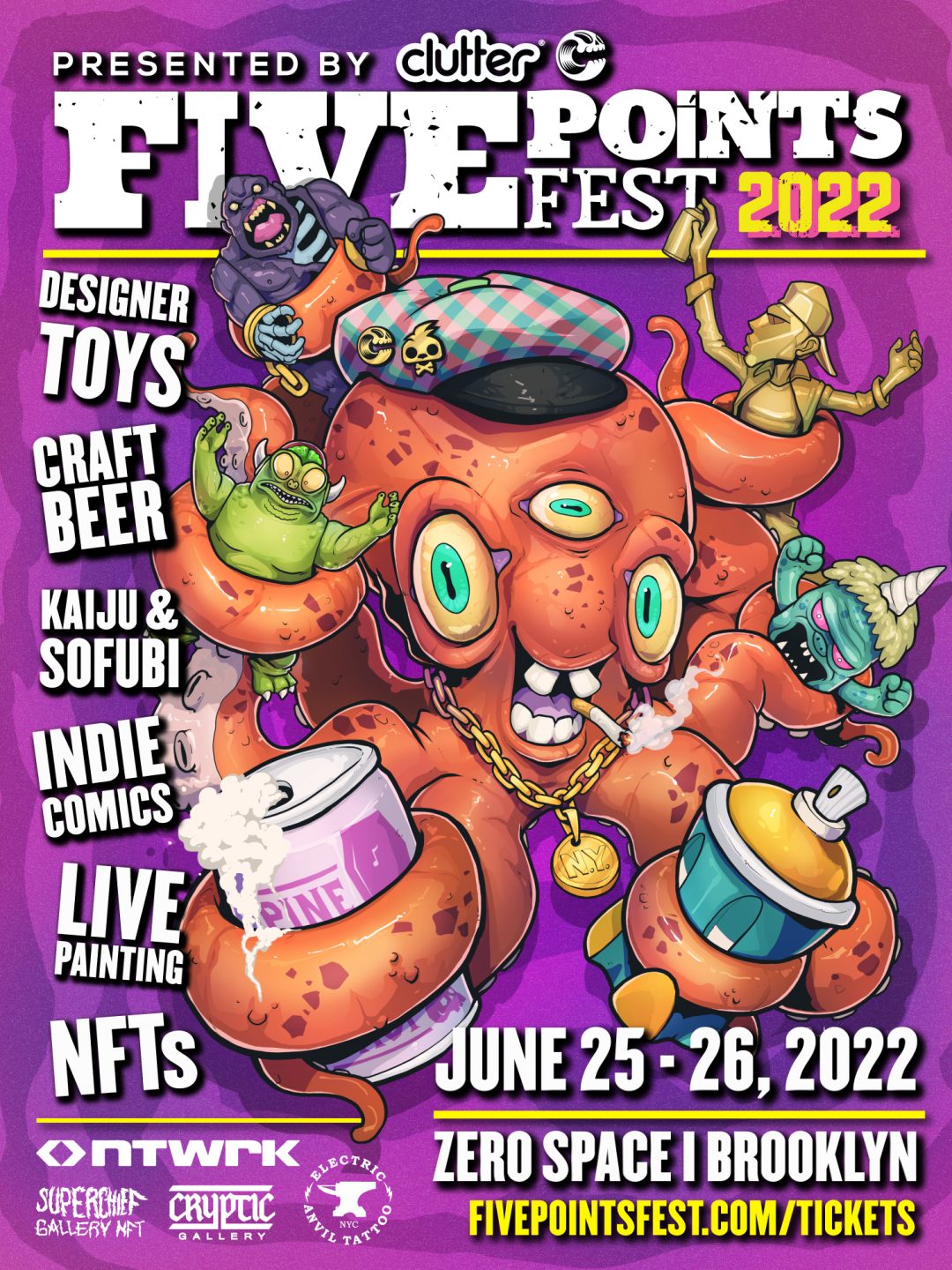 2022 poster art reveal! Five Points Fest